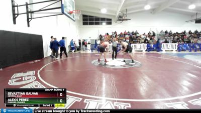 285 lbs Champ. Round 1 - Alexis Perez, Channel Islands vs Sevastyan Galvan, Central East