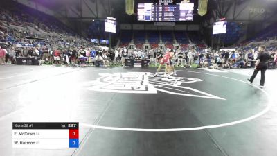 170 lbs Cons 32 #1 - Erik McCown, California vs Will Harmon, Utah
