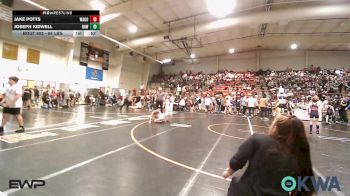 84 lbs Round Of 16 - Jake Potts, Wagoner Takedown Club vs Joseph Kidwell, Raw Wrestling Club