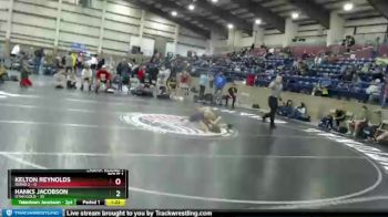 102 lbs Champ Round 1 (16 Team) - Hanks Jacobson, Utah Gold vs Kelton Reynolds, Idaho 2