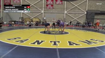 184 lbs Champ. Round 1 - Michael Sanchez, Southern Maine vs Jamie Evarts, Williams College