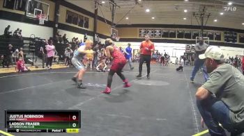 95/100 Round 3 - Justus Robinson, Dixie Hornets vs Ladson Fraser, JET Wrestling Club