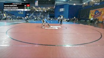138 lbs Cons. Round 1 - Matteo DeFilippo, Norfolk Academy vs Solomon Soriente, Caldwell