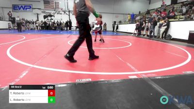 Rr Rnd 2 - Tate Roberts, Locust Grove Youth Wrestling vs Liam Roberts, Locust Grove Youth Wrestling