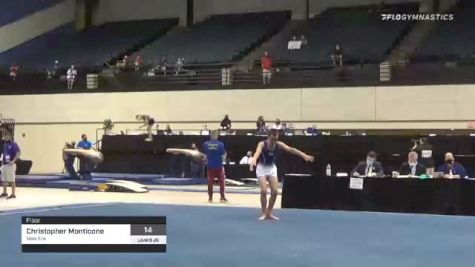 Christopher Monticone - Floor, New Era - 2021 USA Gymnastics Development Program National Championships