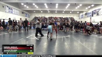 170 lbs 3rd Place Match - Samuel Angulo, Redondo Union Wrestling vs Damian Pelagio, Villa Park High School