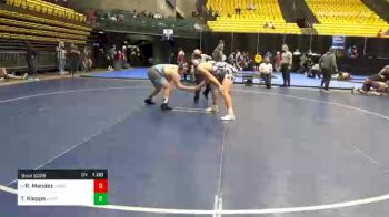 220 lbs Prelims - Cole Jackson, Unattached 26 vs Zachary Ferrera, Unattached 51