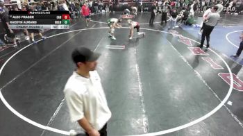 150 lbs Champ. Round 2 - Kaedyn Aurand, Ridgeline vs Alec Fraser, Camas