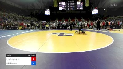 94 lbs Cons 8 #1 - Malik Hoskins, AZ vs Holten Crane, ID