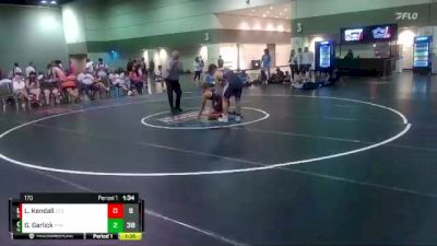 170 lbs Round 1 (16 Team) - Gabe Garlick, Genoa Wrestling vs Levi Kendall, Social Circle Black