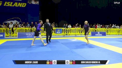 John Carlos Romero Jr. vs Andrew I. Sajko 2025 Pan IBJJF Jiu-Jitsu No-Gi Championship