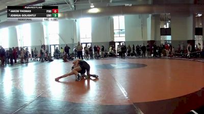 106 lbs Semifinal - Joshua Golightly, Legacy Dragons Wrestling Club vs Jakob Thomas, Powhatan Youth Wrestling Club