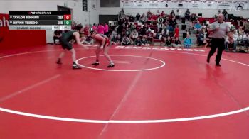 115 lbs Champ. Round 1 - Brynn Tebedo, Green River vs Taylor Jenkins, Steamboat Springs