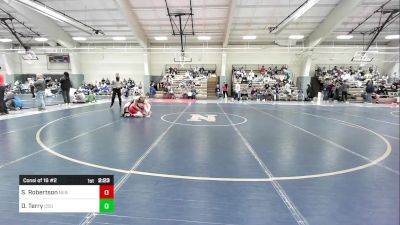 149 lbs Consi Of 16 #2 - Scott Robertson, Nebraska vs Doug Terry, Cleveland State