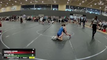 68 lbs Round 3 - Baylor Dix, Crossroads Wrestling vs Hudson Loving, New Kent WC