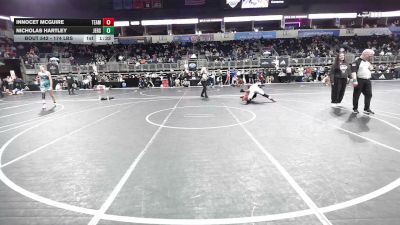 174 lbs Quarterfinal - Innocet McGuire, Team Titian vs Nicholas Hartley, Jerseyville Community HS