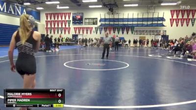 JV-1 lbs Round 3 - Malorie Myers, Independence vs Piper Madren, Grinnell