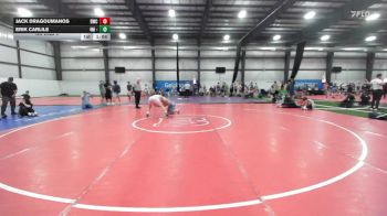 141 lbs Rr Rnd 9 - Jack Dragoumanos, DoughBoy WC - BHS vs Erik Carlile, 4M - BHS