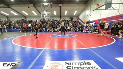 125 lbs Round Of 16 - Ashlyn Masters, Pryor Tigers Wrestling vs Nicole McCLennan, Broken Arrow Girls