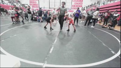 61 lbs Quarterfinal - Steven Smith, Lexington Wrestling Club vs Atalie Boyd, Keystone Kids Wrestling Club