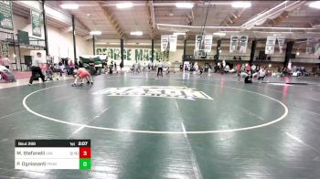 165 lbs Consi Of 8 #2 - Mason Stefanelli, Virginia vs Paul Ognissanti, Penn