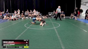 96 lbs Round 4 (8 Team) - Nathan Fenner, Grit Mat Club vs Brady Genard, Mat Assassins Black