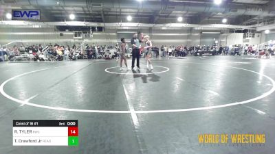 101 lbs Consi Of 16 #1 - Colt Carter, Steel City Reloaded vs Hudson Glover, Team Tulsa Wrestling Club