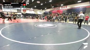 157 lbs Cons. Round 4 - Javier Muniz, Murrieta Valley vs Trey Byun, Tesoro