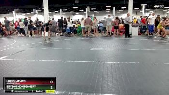 100 lbs Round 3 (4 Team) - Lucien Amato, 84 Athletes vs Bryson Montgomery, Xtreme Team Red