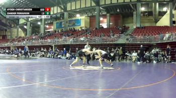 190 lbs Placement (4 Team) - Ayden Christiansen, Norfolk vs Zander Ferguson, Lincoln Southeast