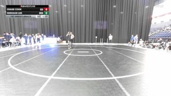 126 lbs 1st Wrestleback - Chase Cook, Habersham Central Hs vs Keshaun Lee, Brunswick