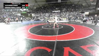 Boys 2A 132 lbs Cons. Round 4 - Brenden Ferrall-Garcia, Squalicum vs Alexander Gomez, Chief Sealth