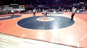 2A 175 lbs Cons. Round 3 - AJ Tack, Lombard (Montini) vs Cooper Bode, Sycamore (H.S.)