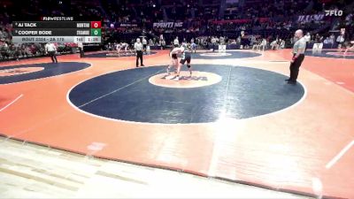 2A 175 lbs Cons. Round 3 - AJ Tack, Lombard (Montini) vs Cooper Bode, Sycamore (H.S.)