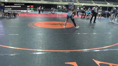 125 lbs Quarterfinal - Rileigh Romberger, Smithsburg vs J C Allis, Towanda