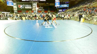 144 lbs Rnd Of 128 - Tristan Forsman, TX vs Garrison Sartain, OK