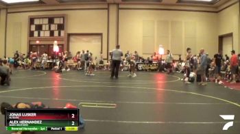 85 lbs Cons. Semi - Alex Hernandez, Barn Brothers vs Jonas Lusker, NJ Elite