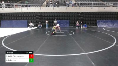 158 lbs Quarterfinal - Sophie Cobb Carrasco, Middletown vs Lilliana Bohn, Lebanon