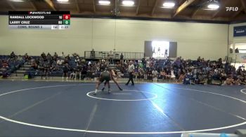 157 lbs Cons. Round 3 - Larry Cruz, Rio Hondo College vs Randall Lockwood, Vanguard