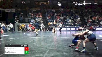 149 lbs Consolation - Luke Kemerer, Pittsburgh vs Nick Widman, Drexel