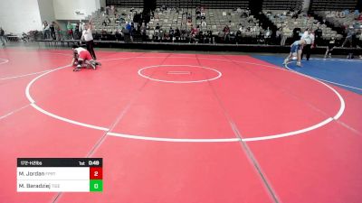 172-H2 lbs Semifinal - Marcus Jordan, Freeport vs Mark Baradziej, Tiger Wrestling Club (TWC)