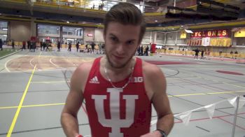 Daniel Kuhn of Indiana After Runner-Up Finish In The 800 At The Iowa State Classic