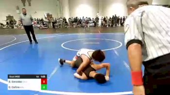 120 lbs Consi Of 16 #1 - Benny Gonzalez, Colorado Bad Boys vs Dean Collins, Ayala Smash