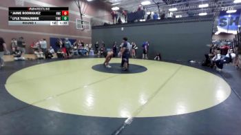 225 lbs Round 1 - Jaime Rodriguez, Hawk Wrestling Club vs Lyle Tsinajinnie, Team Idaho Wrestling Club