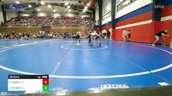 100 lbs Rr Rnd 2 - Carmen Hailey, Berryhill Wrestling Club vs Joshua Grilliot, Mcalester Youth Wrestling