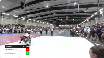 190 lbs Semifinal - Max Dokson, Alamosa vs Jaxson Lathrop, GRIT Athletics WC