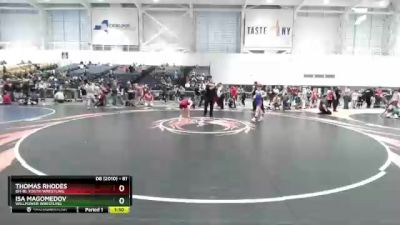 81 lbs Champ. Round 1 - Thomas Rhodes, BH-BL Youth Wrestling vs Isa Magomedov, Willpower Wrestling