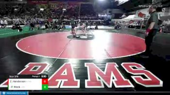 5A 152 lbs Cons. Semi - Parker Mack, Meridian vs Zac Henderson, Rocky Mountain