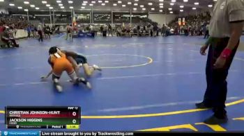138 lbs Champ. Round 1 - Jackson Higgins, Cosby vs Christian Johnson-Hunte, Hayfield
