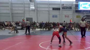 88 lbs Quarterfinal - Aiden Espinoza, Thatcher War Eagles vs Emilio Roybal, Slam WC